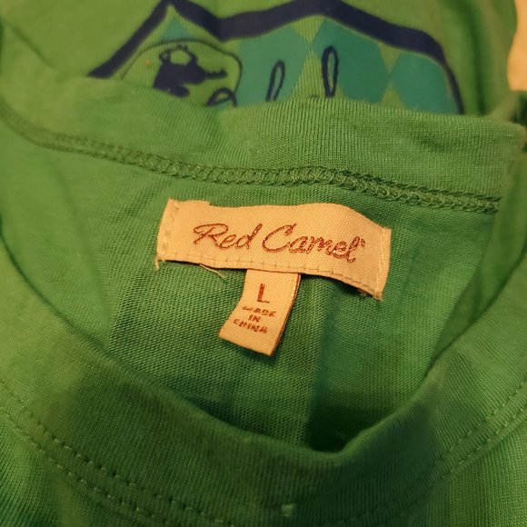 Red Camel "Derby" Peplum Tee - Picture 2 of 4